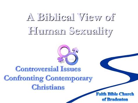 Biblical View Of Sexuality