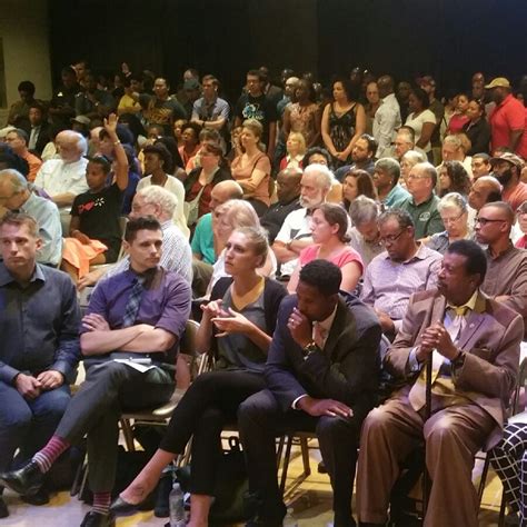 residents grade county on race relations at town hall
