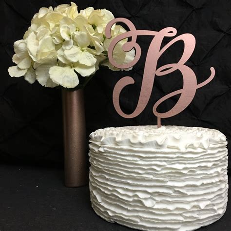 Wedding Cake Toppers Initials Letters ~ 26 Best Practices For Design