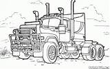Truck Coloring Pages Colorkid Trucks Big Print Large sketch template