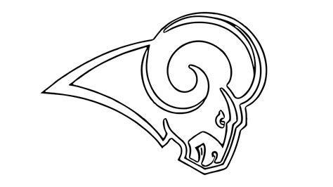 nfl rams football helmet coloring pages sketch coloring page