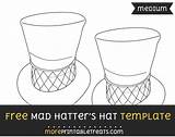 Mad Hat Template Hatters Medium Sponsored Links sketch template