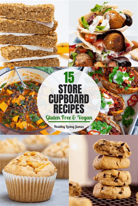 store cupboard recipes healthy gluten  vegan isolation meals