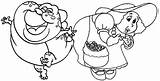 Candyland Coloring Pages Jolly Nutt Gramma Delightful Seven Children sketch template