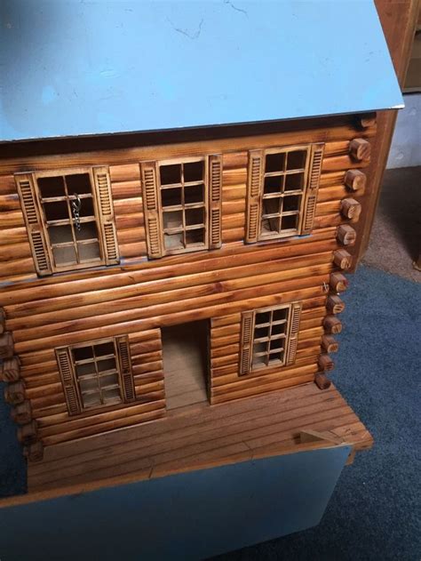 log cabin doll house ebay log cabin doll house cabin