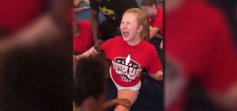 videos show high school cheerleaders forced into splits [video