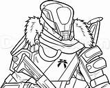 Titan Destiny Drawing Dragoart Imgs Steps sketch template
