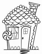 Coloring Pages House Kids Print Library Clipart Easy Book sketch template