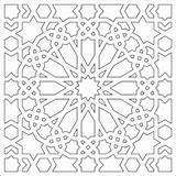 Moorish sketch template