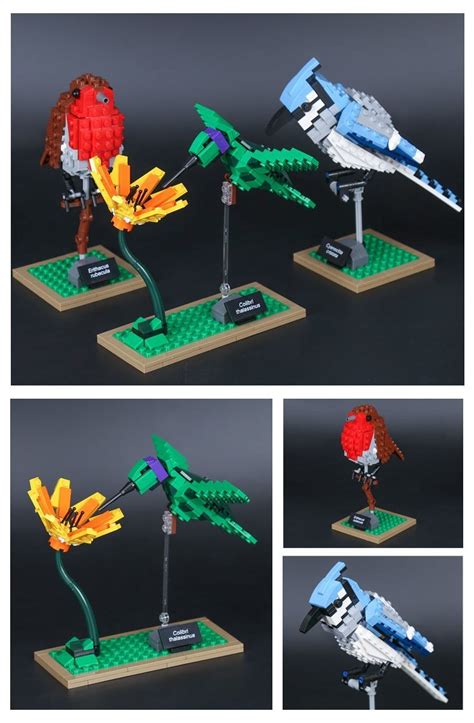 lepin ideas series birds lego 21301 analog building blocks toys