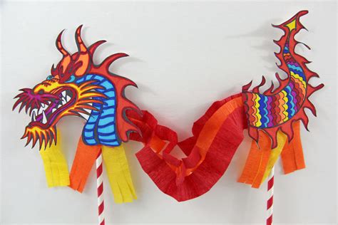 chinese dragon puppet preschool crafts chinese kids crafts dragon