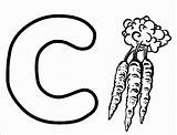 Carrot Coloring Pages Cow Carrots Kids Alphabet Coloringbay Popular Crafts Coloringhome Comments sketch template
