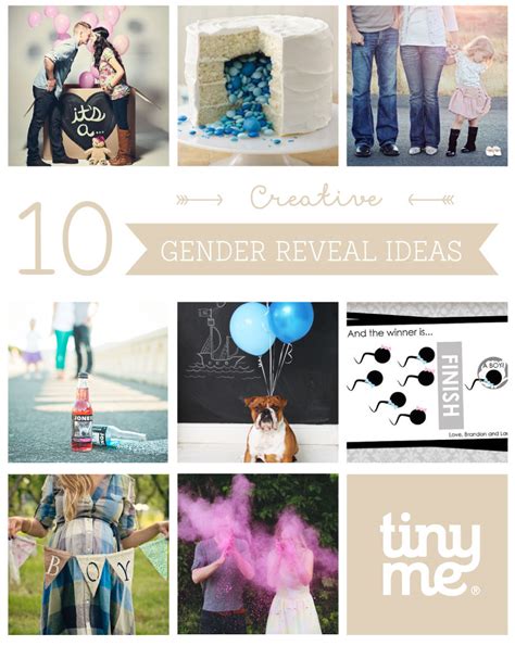 10 Creative Gender Reveal Ideas Tinyme Blog