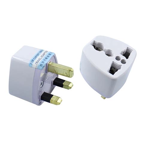 pcs au  eu  uk adapter converter universal travel adapter  pin ac power plug adaptor