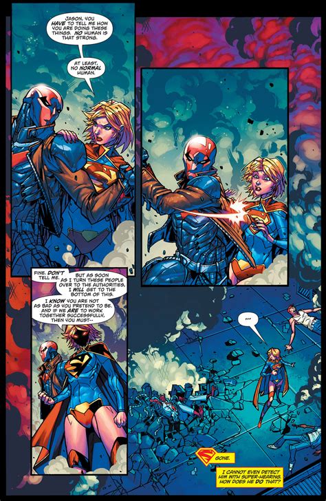 Redhood Vs Supergirl Battles Comic Vine