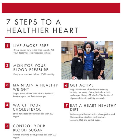 7 steps to a healthier heart