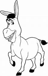 Donkey Shrek Drawing Draw Step Easy Drawings Cartoon Outline Tutorial Line Cute Sketch Coloring Pages Sketches Drawinghowtodraw Simple Para Disney sketch template