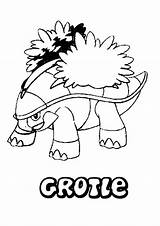 Coloriage Grotle Bestcoloringpagesforkids Colorare Homecolor Hellokids sketch template