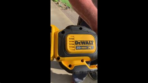 dewalt  weed eater dcst   replace spool  youtube