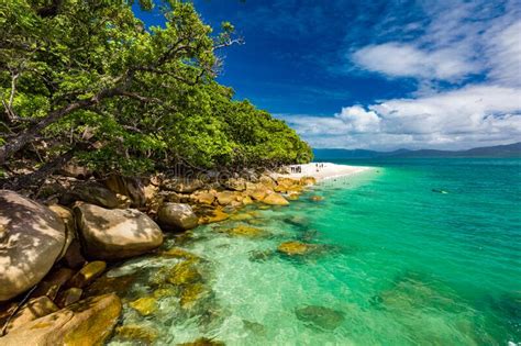 Nudey Beach On Fitzroy Island Cairns Queensland