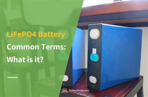 lifepo battery common terms