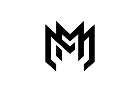 white mm logo logodix