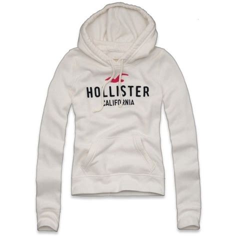 hollister co crescent bay hoodie 29 liked on polyvore featuring tops hoodies shirts