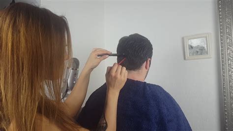 asmr scalp care treatment massage trimming brushing washing cutting youtube