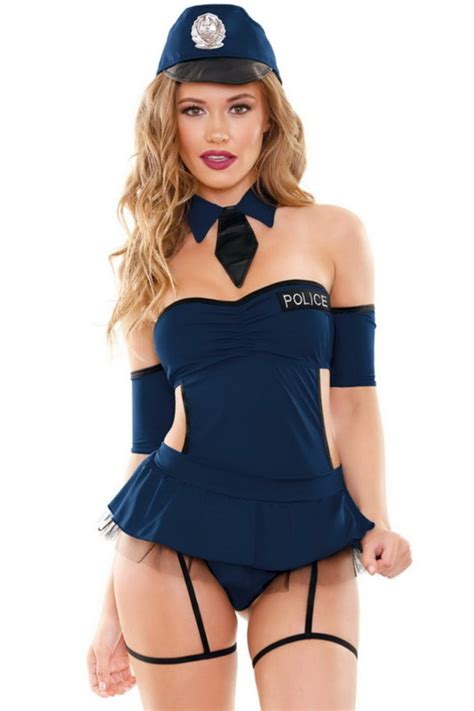 Sexy Police Officer Cosplay Lingerie Costume Police Women Role Etsy
