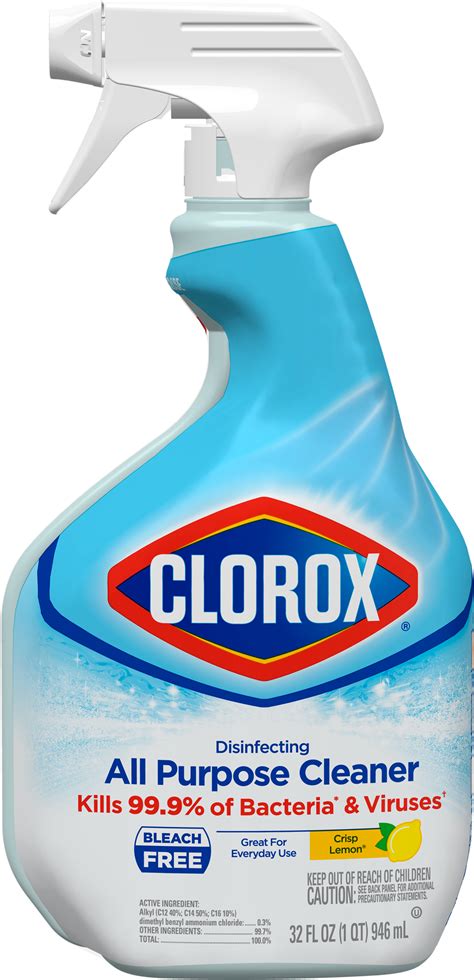disinfecting  purpose cleaner clorox clorox