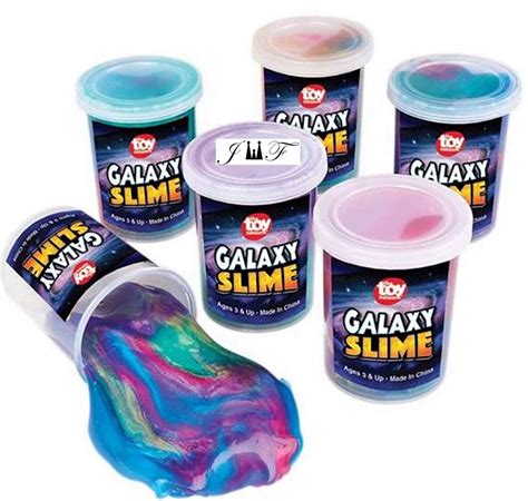 galaxy slime slime mud holographic  pack colorful sludge great