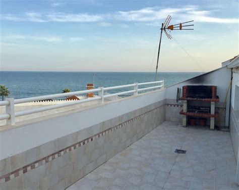 check   awesome listing  airbnb atico en la playa  fantastica terraza  bbq
