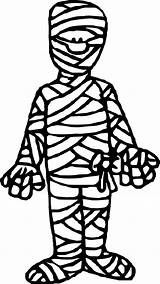 Mummies sketch template