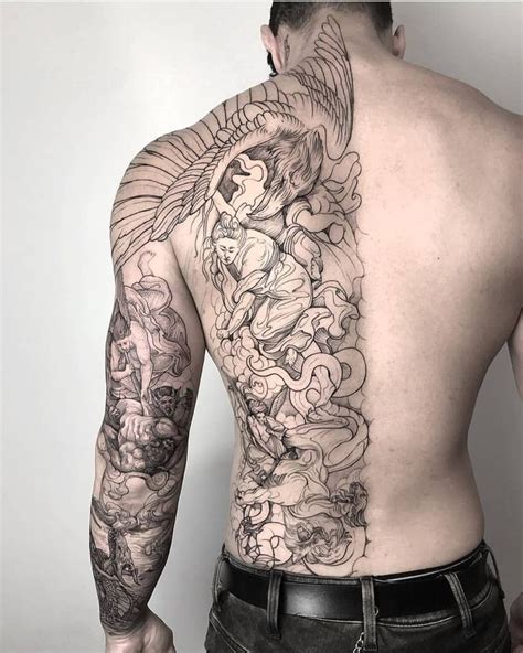 55 Awesome Back Tattoos For Men Youll Want To Ink [2022] Back