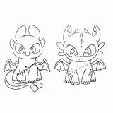 Coloring Dragon Train Fury Light Toothless Pages Dragons Clipart Cute Digital Drawing Family Etsy sketch template