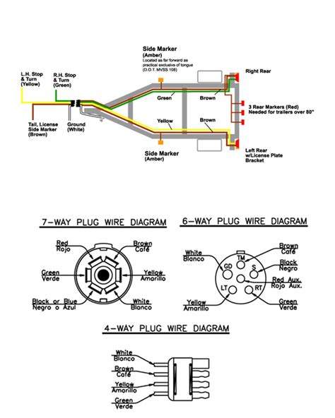 wiring diagram  snowmobile trailer wiring digital  schematic