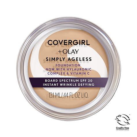 covergirl olay simply ageless instant wrinkle defying foundation