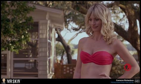 naked cameron richardson in honeymoon from hell