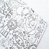 Colour Animals Tablecloths Personalise Option Eggnogg Notonthehighstreet Ltd Pinch Zoom sketch template