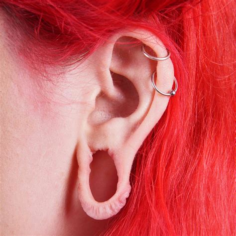tired  stretched earlobes   fix