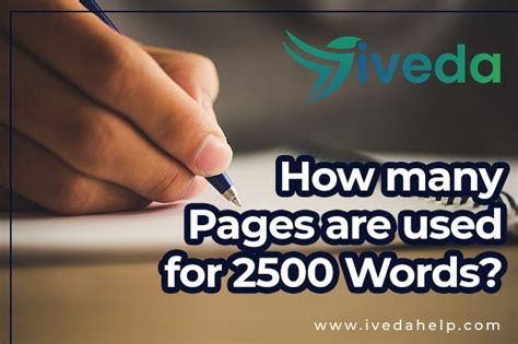 pages   words  words  pages iveda