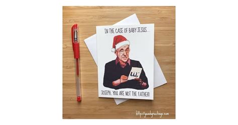 you are not the father christmas card funny holiday
