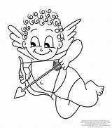 Cupid Cupido Valentino Arrow Educere sketch template