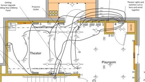 elaborate plan  wiring  theater lighting electrical diy chatroom home improvement forum