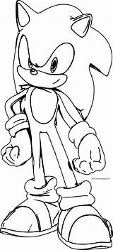 Sonic Coloring Hedgehog Wecoloringpage Pages sketch template