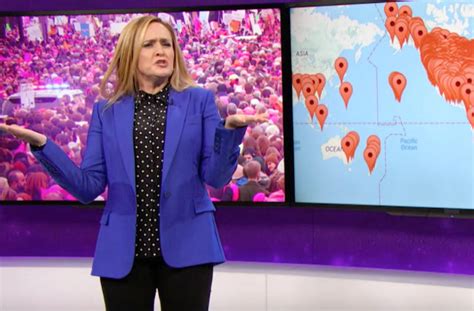 Samantha Bee Calls Out Fox For Ignoring Women’s Marches Outside Of
