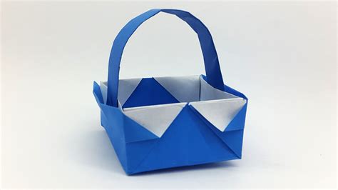 colors paper     paper basket  easter diy origami basket