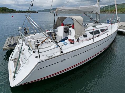 jeanneau sun fast  fastsunating rhythm sold mark cameron yachts specialist sail