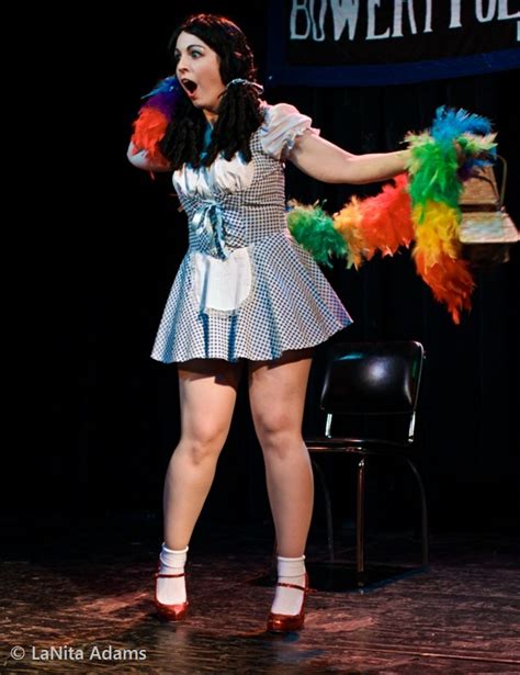 quirky ny chick burlesque at last marshmallows bad girls and ruby red pumps