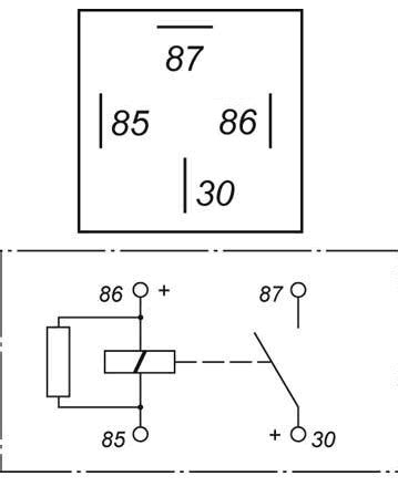 wiring diagram  avolt  amp relay